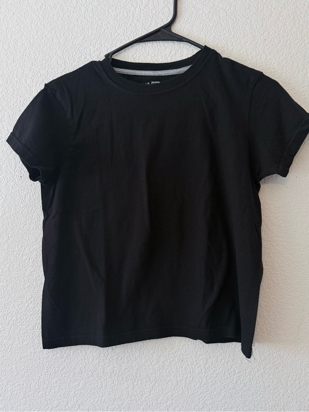 Original Penguin Kids Black Short Sleeve Crew Tee 0289